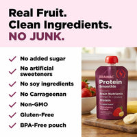 Brainiac Protein Smoothie, Strawberry & Banana, 4 oz., 20 ct.