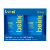 Being NOURISH + SHINE Shampoo & Conditioner Duo, 12 fl. oz., 2 pk.