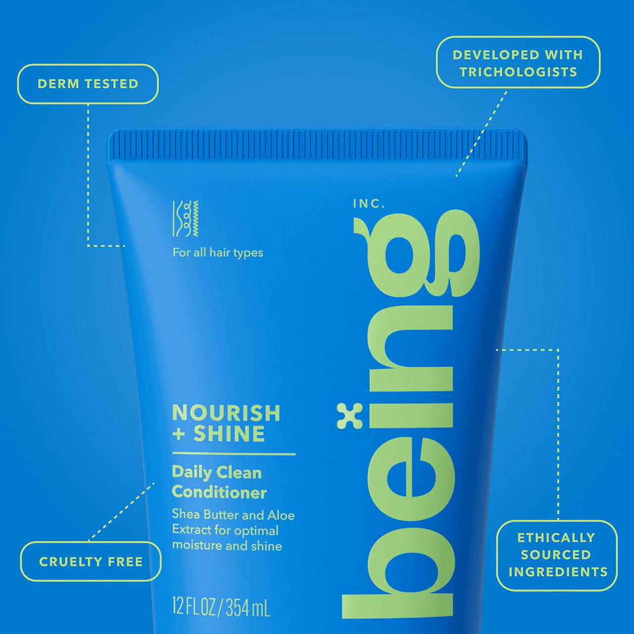 Being NOURISH + SHINE Shampoo & Conditioner Duo, 12 fl. oz., 2 pk.