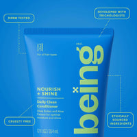 Being NOURISH + SHINE Shampoo & Conditioner Duo, 12 fl. oz., 2 pk.