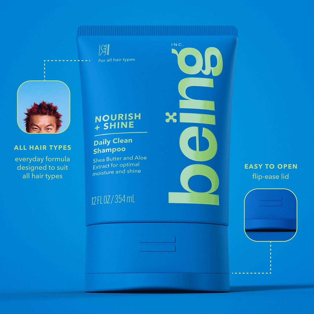 Being NOURISH + SHINE Shampoo & Conditioner Duo, 12 fl. oz., 2 pk.