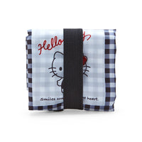 Japan Original Hello Kitty Gingham Reusable Tote Bag