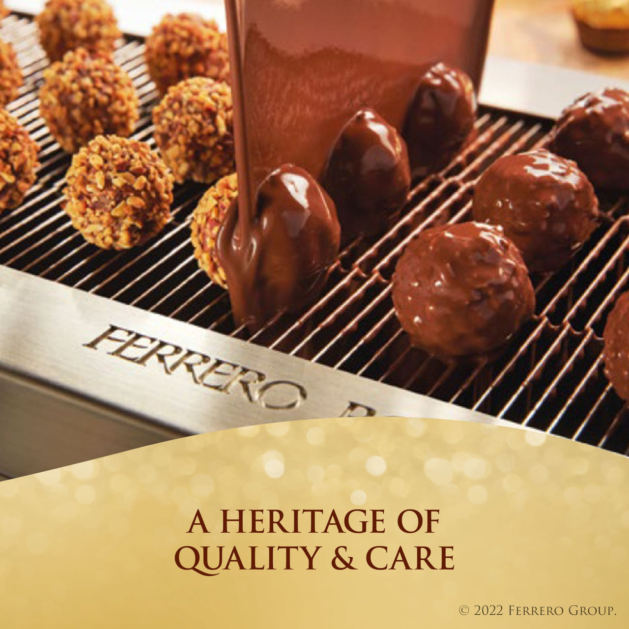 Ferrero Rocher Premium Gourmet Milk Chocolate Hazelnut, Individually Wrapped Candy for Gifting, Luxury Chocolate Gift for Valentine's  Day, 10.5 oz, 24 Count