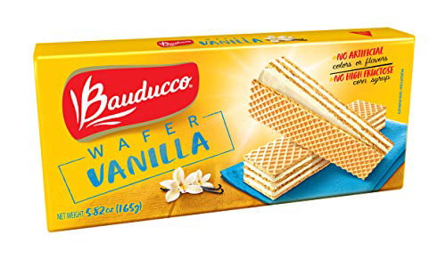 Bauducco Cookie Wafer Sugar Free Vanilla, 5.82 oz