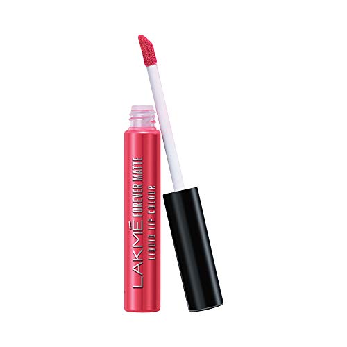 Lakmé Forever Matte Liquid Lip Colour, Coral Candy, 5.6 ml