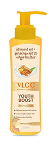 VLCC Youth Boost Body Lotion SPF 25 | PA+++, 400 ml (Buy 1 Get 1 Free)