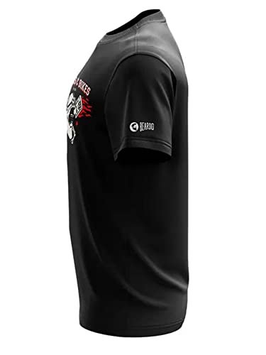 BEARDO Beards and Bikes T-Shirt (XXL) Black
