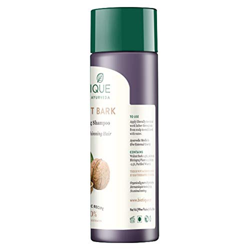 Biotique Walnut Volume & Bounce Shampoo & Conditioner For Fine & Thinning Hair, 190ml