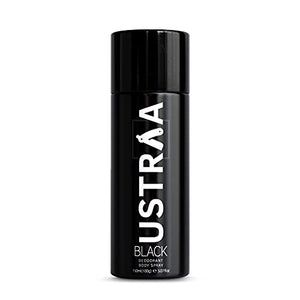 Ustraa Deodorant For Men, Black, 150Ml