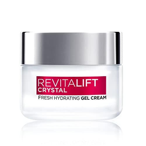 L'Oreal Paris Revitalift Crystal Gel Cream | Oil-Free Face Moisturizer With Salicylic Acid | 50 ml.