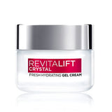 L'Oreal Paris Revitalift Crystal Gel Cream | Oil-Free Face Moisturizer With Salicylic Acid | 50 ml.