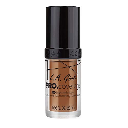 LA Girl PRO Coverage HD Foundation, Toast, 28ml