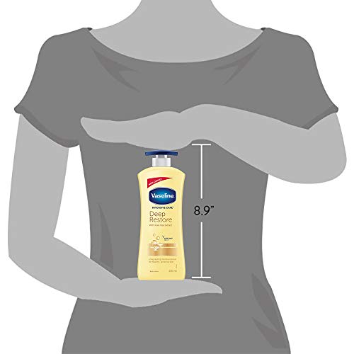 Vaseline Intensive Care Deep Restore with pure Oat extract Body Lotion, 400 ml