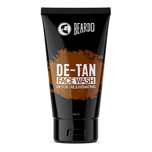 Beardo UltraGlow and De-tan face wash for all skin type, helps Cleanses, refreshes and rejuvenate the skin (Pack of 2)