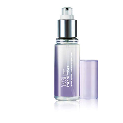 Lakme Absolute Pore Fix Toner, with Lavender & Witch Hazel, Removes Oil And Impurities, Tightens And Unclogs Pores, 60 ml