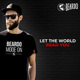BEARDO T-Shirt Mode ON (Black, Large)