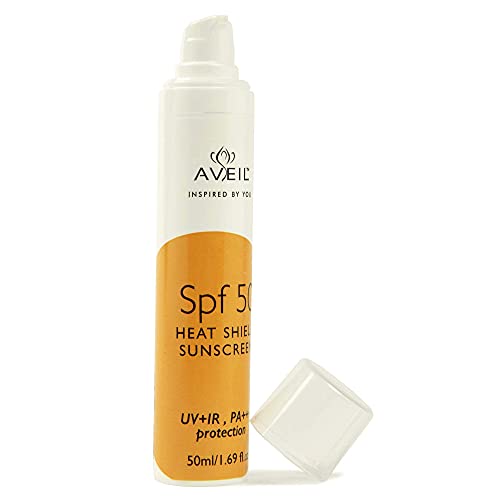 AVEIL Heat Shield Gel Sunscreen SPF 50 | Normal, Oily or Acne Prone Skin | Paraben & Paraffin free | Sun Protector With UV+IR & PA+++ | Dermatologically Tested For All Skin Types | 50 ml