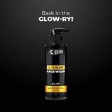 Beardo Ultraglow Face Wash for Men | Brightens & Balances Skin Tone | Reduces Dark Spots | Daily use facewash for oily to dry skin | Glowing and Radiant Skin (100ml)