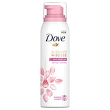 Dove Creamy Shower and Shaving Mousse, Gentle Cleanser Infused with Rose Oil for Nourishment, Gives 24 Hour Softness, Sulphate-Free, 200 ml