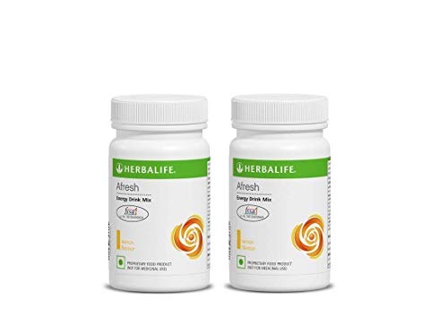 Herbalife Nutrition Afresh Energy Drink (Lemon Flavour, 50 g) -Combo Pack of 2