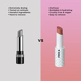 FAE Beauty Vivid Pink Buildable Matte Lipstick Non Drying Comfortable Hydrating Matte Lip Tint, Multi-Use for Lips, Eyes and Cheeks - Shade Too Cheeky