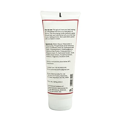 Fix My Curls, Defining Hair Gel for styling Curly And Wavy Hair High porosity 2A to 2C Curls, 250gm