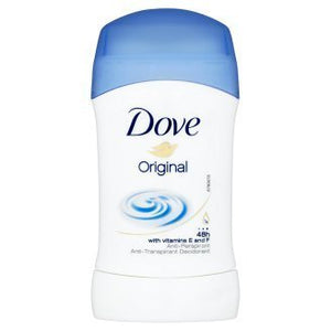 Dove Original Deodorant for Unisex, 40 milliliters