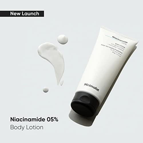 Minimalist Niacinamide 5% Body Moisturizer Lotion For Men & Women | 180 g