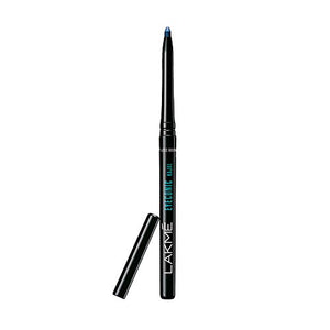 Lakmé Eyeconic Kajal, Royal Blue Colour, Matte Kohl Liner in a Twist Up Pencil - Waterproof, Smudge Proof & Long Lasting Eye Makeup, 0.35 g