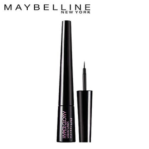Maybelline Hyper Glossy Liquid Liner, Black, 3g And Maybelline New York Color Sensational Creamy Matte Lipstick, 660 Touch of Spice, 3.9g