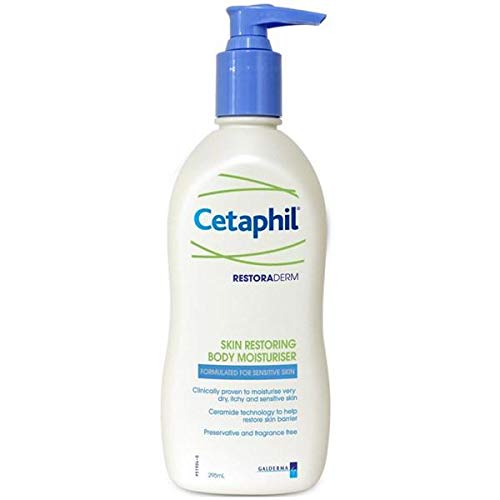 Cetaphil Restoraderm Skin Restoring Body Moisturizer for Dry Itchy Skin (295ml)