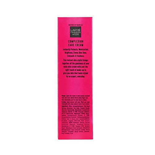 Lakme 9 To 5 Complexion Care Cc Face Cream, Beige Spf 30, Conceals Dark Spots & Blemishes, 30 g