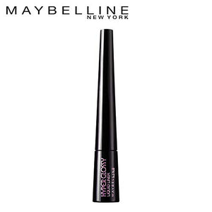 Maybelline Hyper Glossy Liquid Liner, Black, 3g And Maybelline New York Color Sensational Creamy Matte Lipstick, 660 Touch of Spice, 3.9g