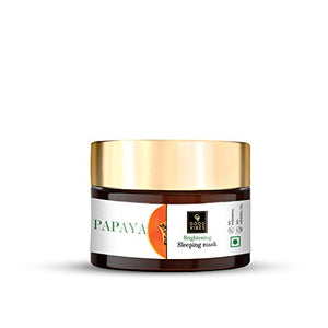 Good Vibes Papaya Brightening Sleeping Face Mask (50 g)