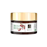 Good Vibes Rosehip Moisture-Rich Face Cream, 50 g Skin Moisturizing Hydrating Light Weight Formula, Soothes & Exfoliates Skin, Natural, No Parabens & Sulphates, No Animal Testing