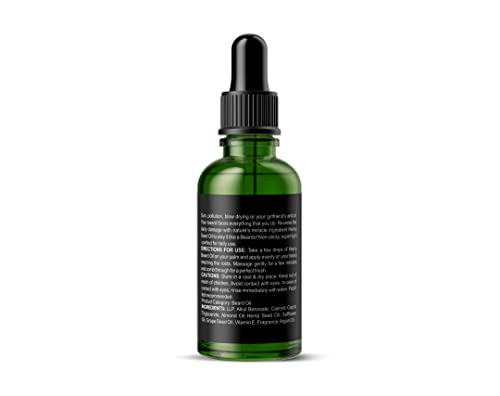 Beardo Daily Repair Hemp Beard Oil, 30 ml | Non-Sticky, Light Beard Oil for Men| Pleasant Fragrance | Miracle of Hemp Seed Oil | Repair
