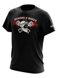 BEARDO Beards and Bikes T-Shirt (XXL) Black