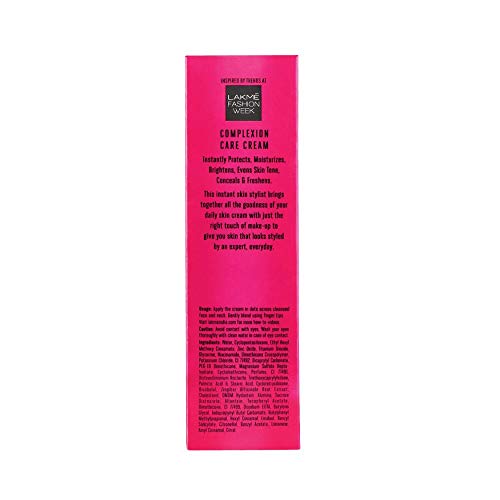 Lakmé 9 To 5 Complexion Care Face CC Cream, Bronze, SPF 30, Conceals Dark Spots & Blemishes, 30 g