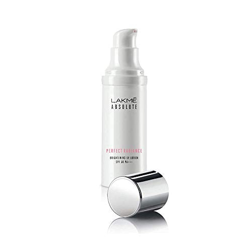 Lakme Absolute Perfect Radiance Brightening UV Lotion SPF 50 PA++ with Niacinamide & glycerine,30ml