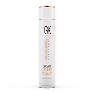 Gk Moisturizing Shampoo For Dry And Frizzy Hair Delivers Hydration And Nourishes Dry Brittle Hair Deeply With Natural Keratin And Seed Oils Extracts - Sulphate And Paraben Free Shampoo 300ml