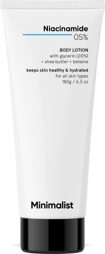 Minimalist Niacinamide 5% Body Moisturizer Lotion For Men & Women | 180 g