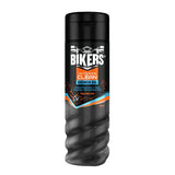 Biker's Deep Cleaning Shower Gel, Enriched with Volcanic Ash, Intense Freshness, Moisturized Feel, Black, Fresh, 225 ml