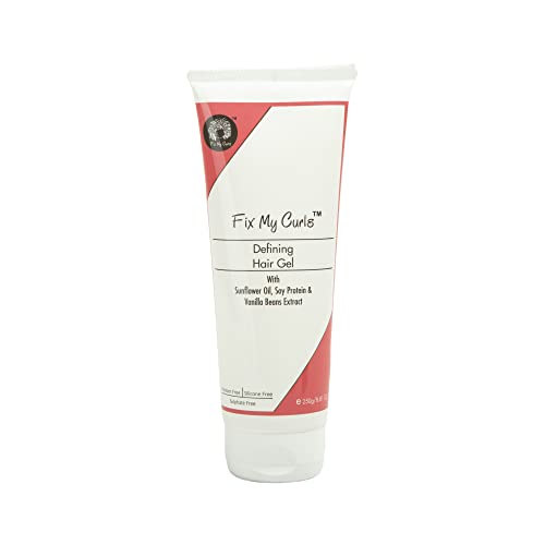 Fix My Curls, Defining Hair Gel for styling Curly And Wavy Hair High porosity 2A to 2C Curls, 250gm