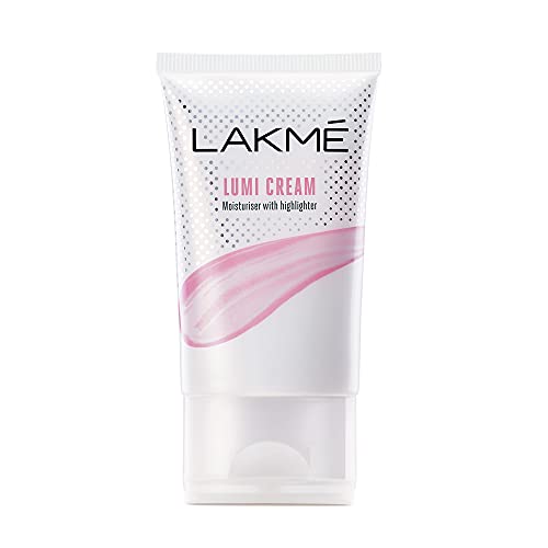 Lakmé Lumi Cream ,Moisturizer with highlighter, Enriched with Niacinamide for all skin type,30 gm