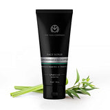 The Man Company Charcoal Tan Removal Face Scrub for Glowing Skin | Anti Acne, Blackhead Remover for Oily Skin, 75 Gm