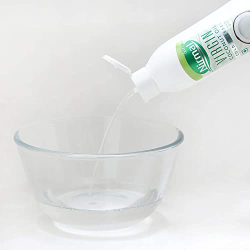KLF Nirmal Cold Pressed Virgin Coconut Oil | 500 ml | Great for skin care & Hair Care | Natural & Edible | Made from fresh Coconuts