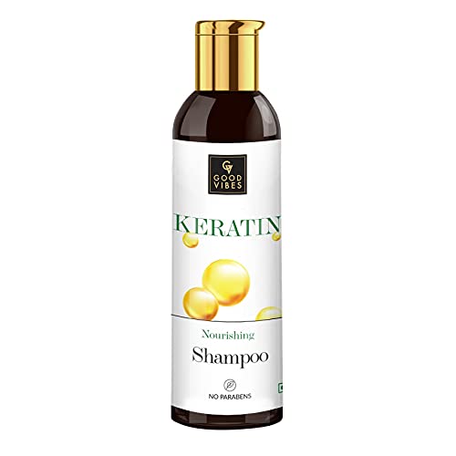 Good Vibes Keratin Shampoo 200ml + Keratin Hair Mask 200g