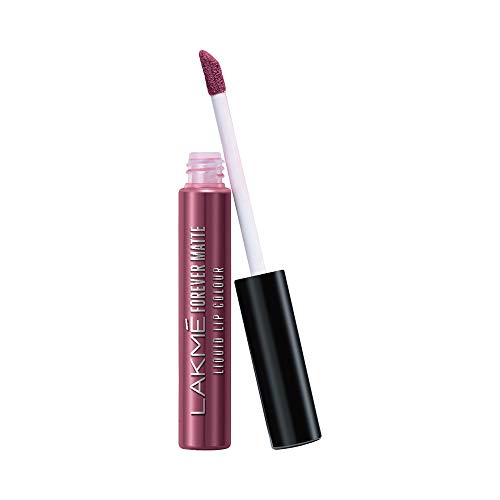 Lakmé Forever Matte Liquid Lip Colour, Mauve Ecstasy, 5.6 ml