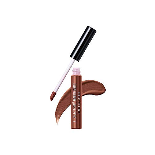 Lakmé Forever Matte Liquid Lip Colour, Nude Twist, 5.6 ml