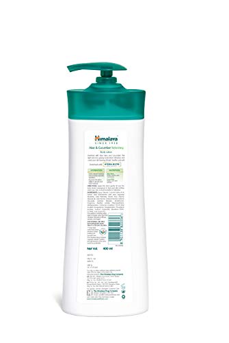 Himalaya Herbals Aloe and Cucumber Refreshing Body Lotion, 400ml